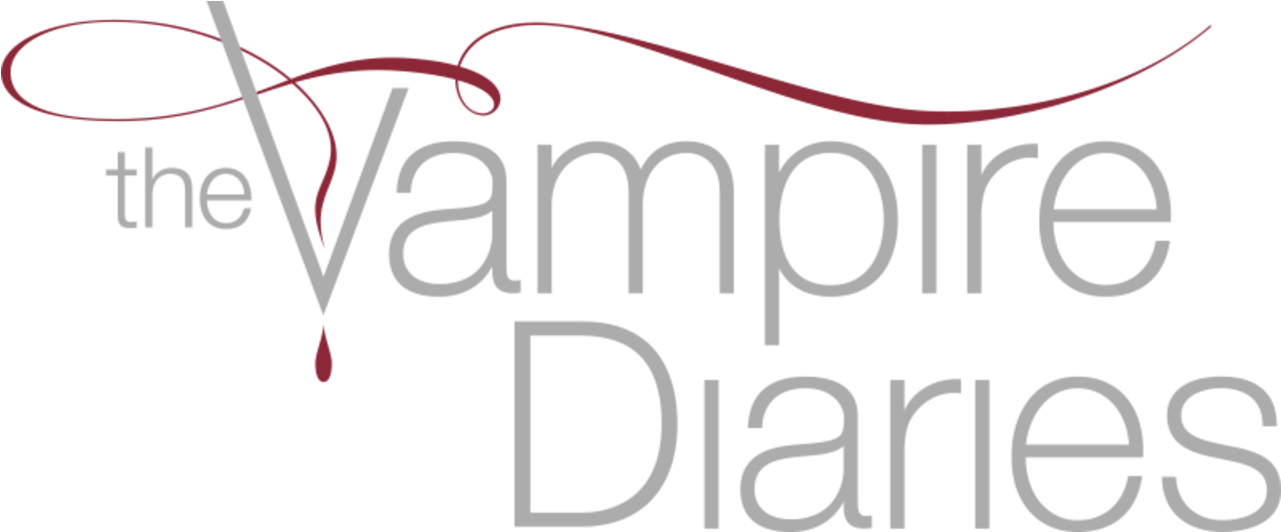 Vampire Diaries Logo Png Clipart (1280x544), Png Download