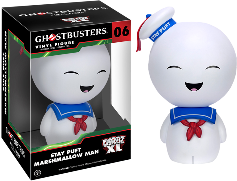 Stay Puft Marshmallow Man 6" Xl Dorbz Vinyl Figure - Funko Stay Puft Marshmallow Man Clipart (768x585), Png Download
