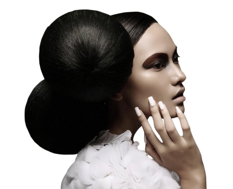 Makeup & Hairstyles - Girl Clipart (780x635), Png Download