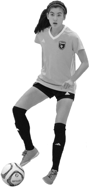 Courtesy Kayleen Gowers - Kick Up A Soccer Ball Clipart (720x900), Png Download