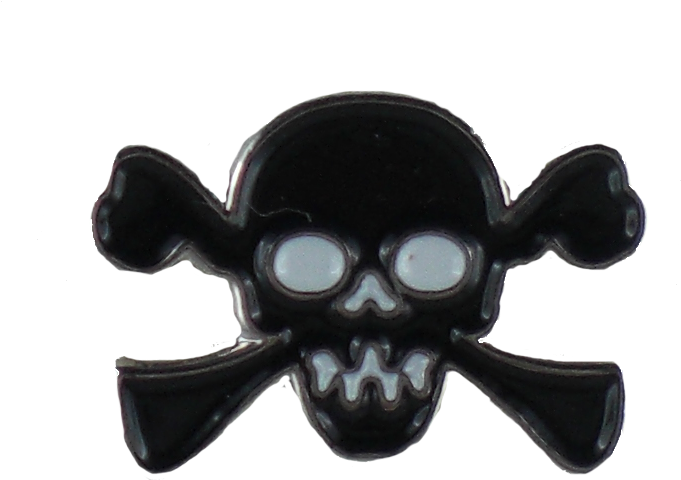 Totenkopf-pin - Skull Clipart (771x653), Png Download