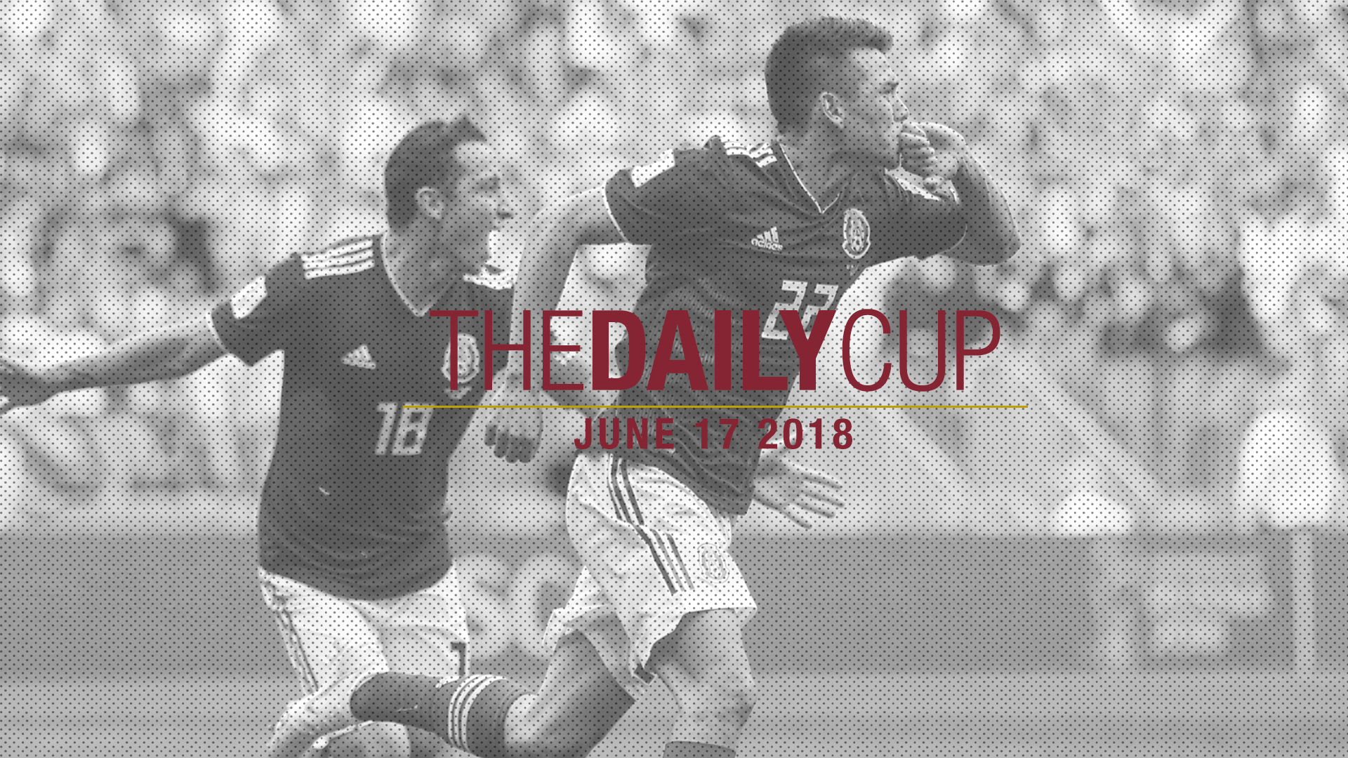 The Daily Cup - Mexico 1 0 Germany Clipart (1920x1080), Png Download