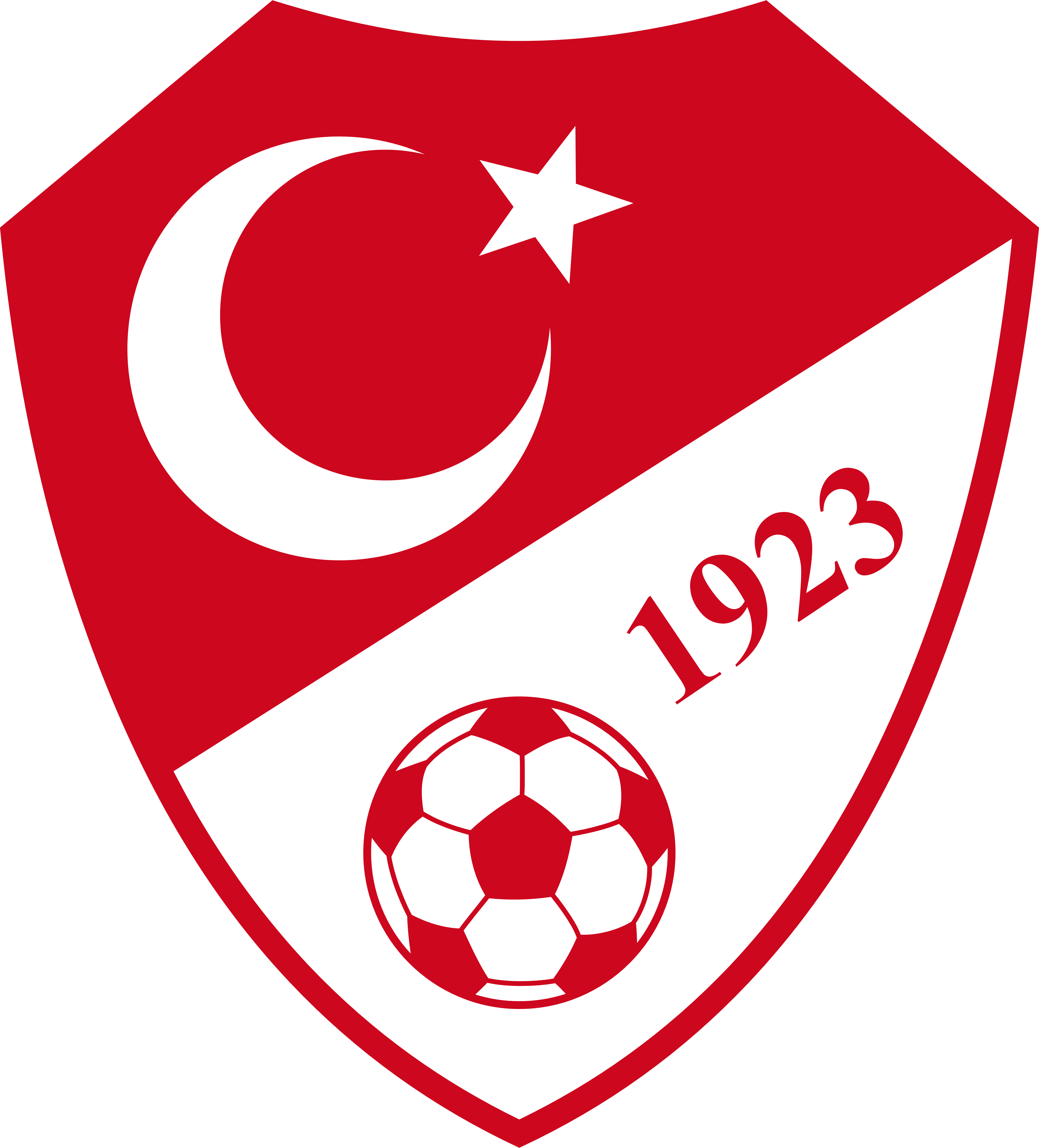 Turkey National Football Team &ndash Logos Download - Turkey National Football Team Logo Clipart (4527x5000), Png Download