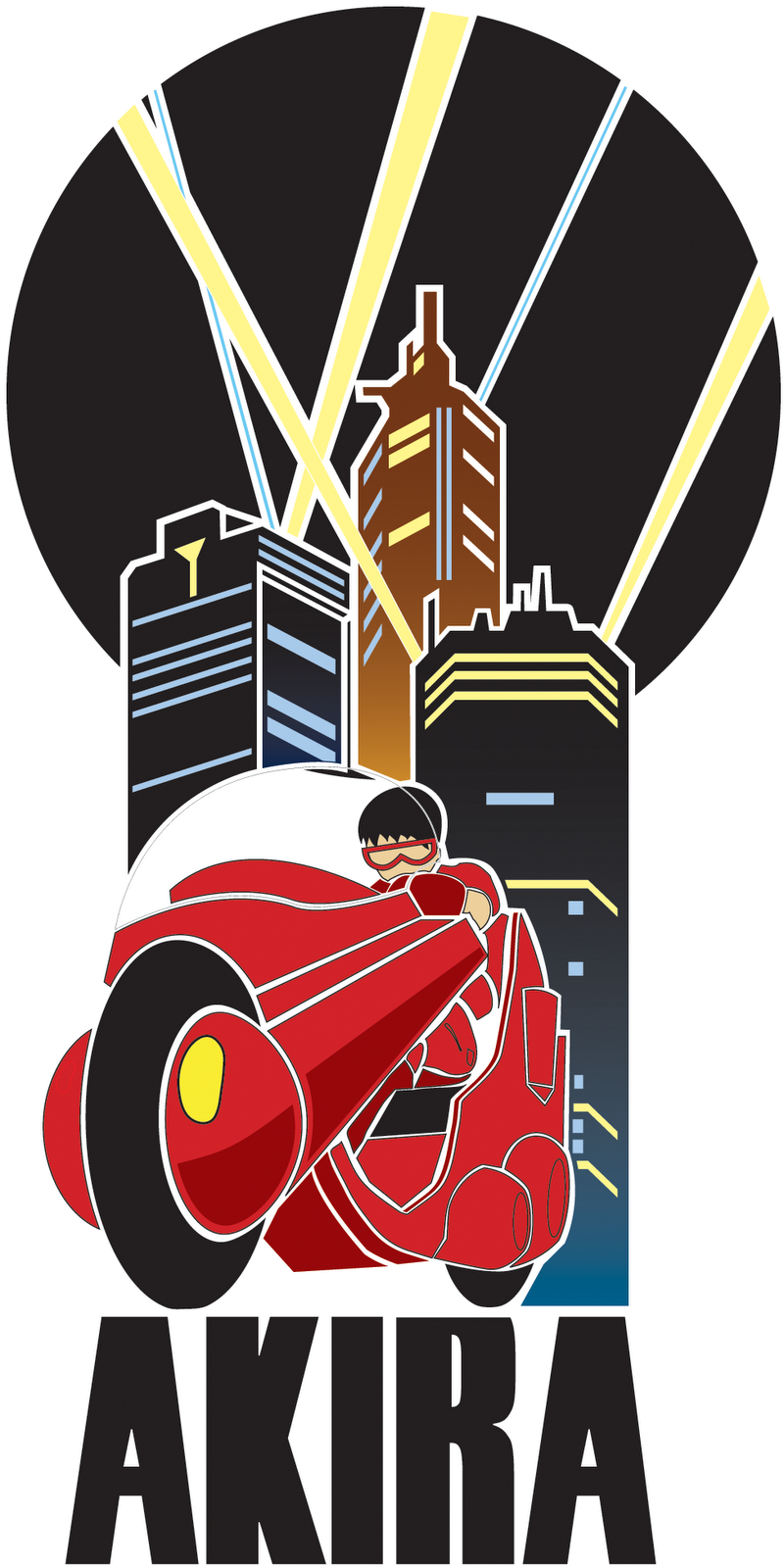 Kaneda - Illustration Clipart (800x1600), Png Download
