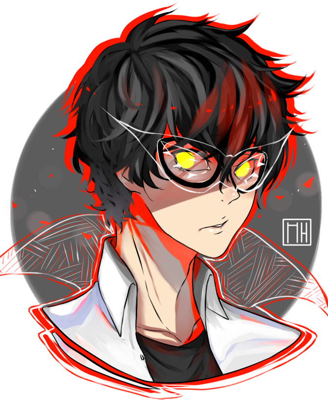 Akira Png - Joker Persona 5 Fanart Clipart (669x816), Png Download