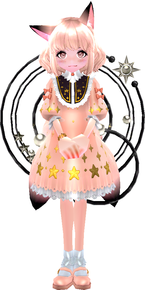 Pink Orrery Wings - Hime Cut Clipart (463x926), Png Download