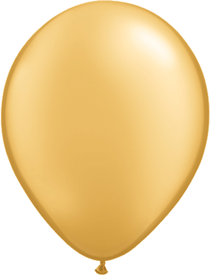 Gold Balloon Png - Gold Balloons Clipart (1140x972), Png Download