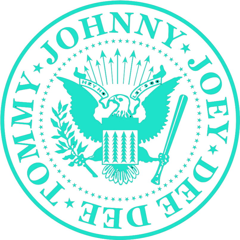 Long Live The Ramones - Ramones T Shirt Baseball Clipart (864x864), Png Download
