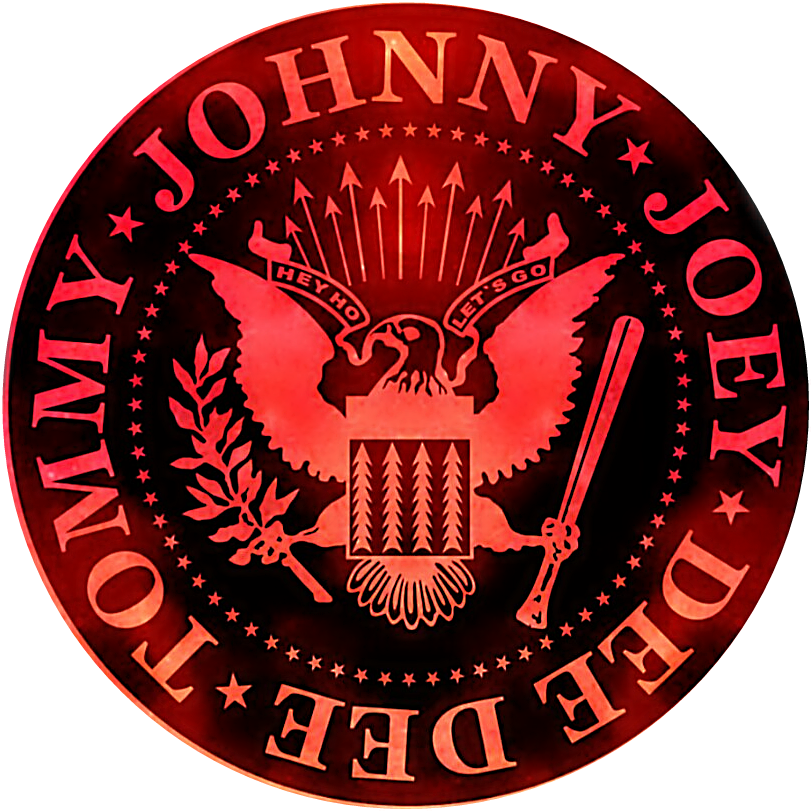 Ramones Sticker - Transparent Ramones Logo Clipart (811x811), Png Download