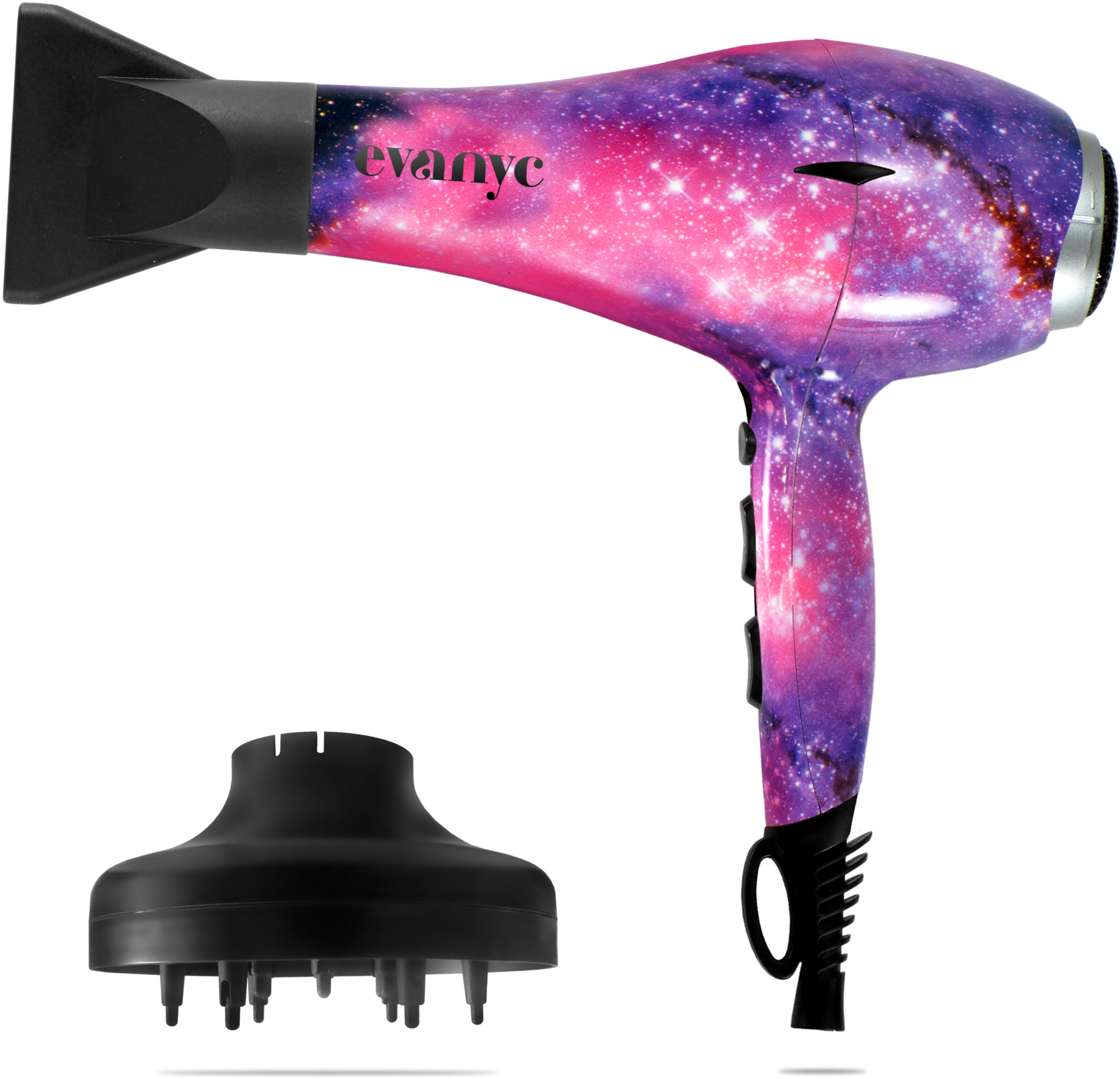 Eva Nyc Styling Tools Are Out Of This World - Pretty Hair Dryer Clipart (2048x2048), Png Download