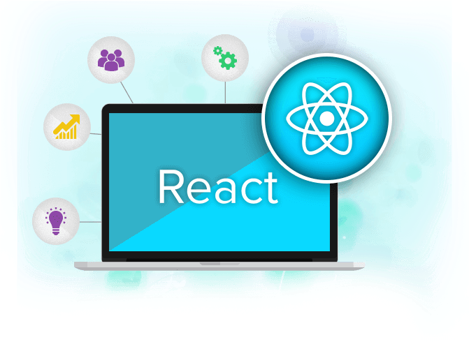 Redspark React Js Services And Solutions For Your Business - React Native Wallpaper Hd Clipart (671x490), Png Download
