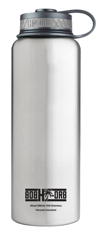40oz 13 Stainless - Water Bottle Clipart (800x954), Png Download