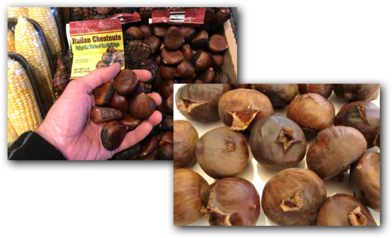Chestnuts 12 9 17 - Chestnut Clipart (768x467), Png Download