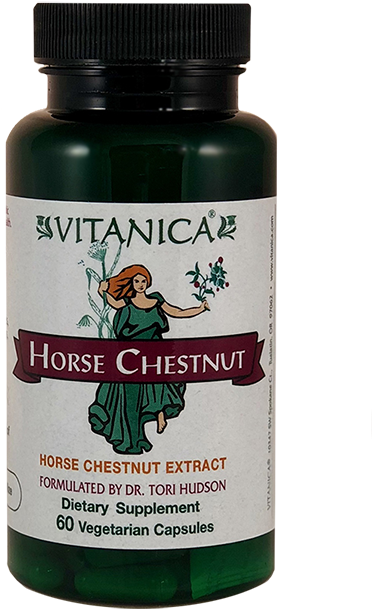 Horse Chestnut 60 Capsules - Vitanica Clipart (800x800), Png Download