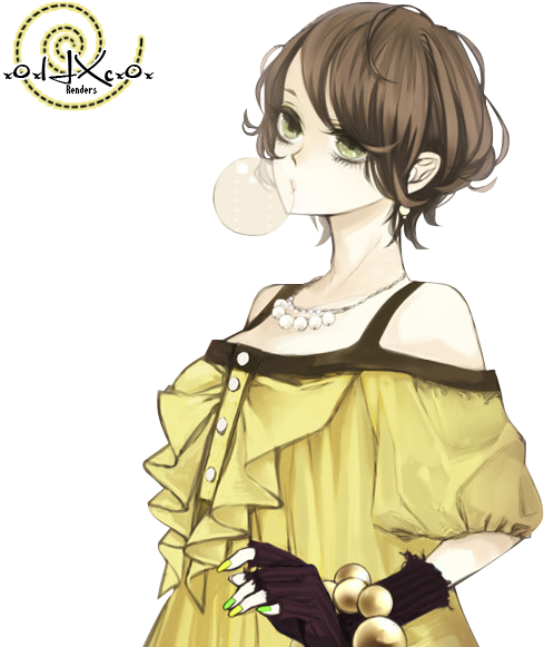 Mature Anime Girl Clipart (650x600), Png Download