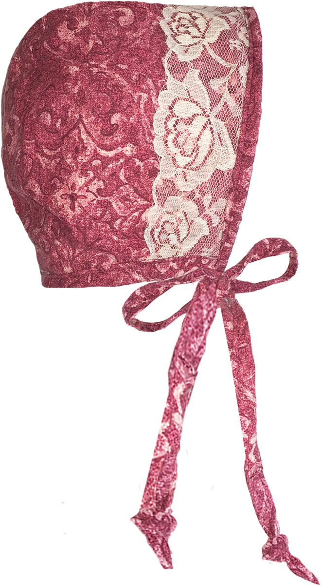 Sweetpea Handmade Baby Bonnet - Lace Clipart (825x1236), Png Download