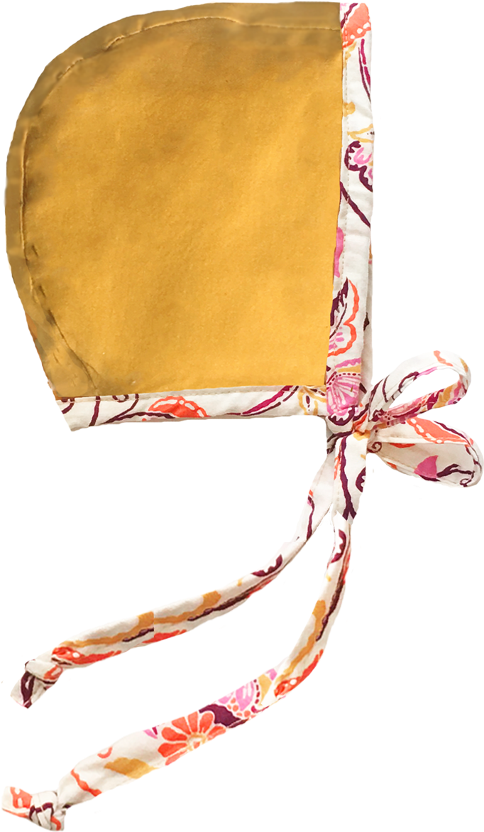 Butterscotch Baby Bonnet - Illustration Clipart (825x1236), Png Download