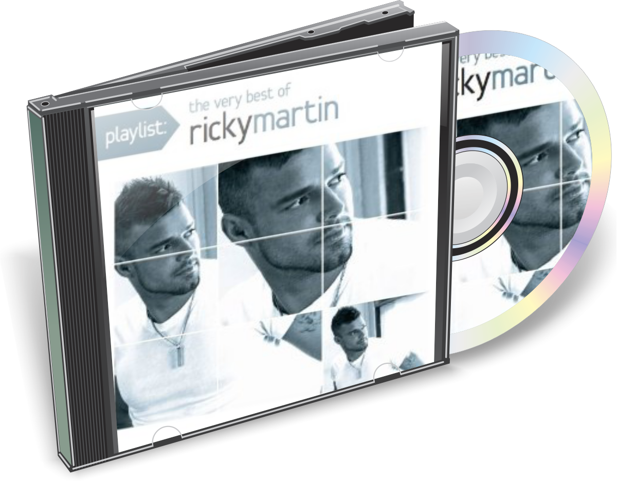 Ricky Martin Playlist The Very Best Of - Ricky Martin Clipart (1200x936), Png Download
