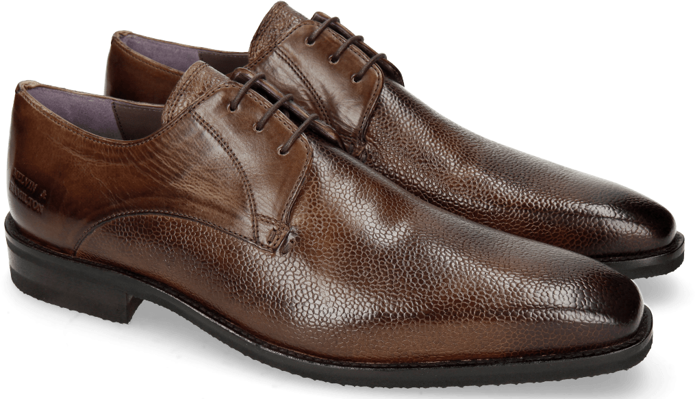 Derby Shoes Lance 8 Scotch Grain Chestnut - Melvin & Hamilton Clipart (1024x1024), Png Download