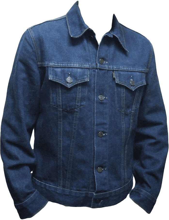 Make A Custom Bullet Proof Jean Jacket - Pocket Clipart (698x910), Png Download