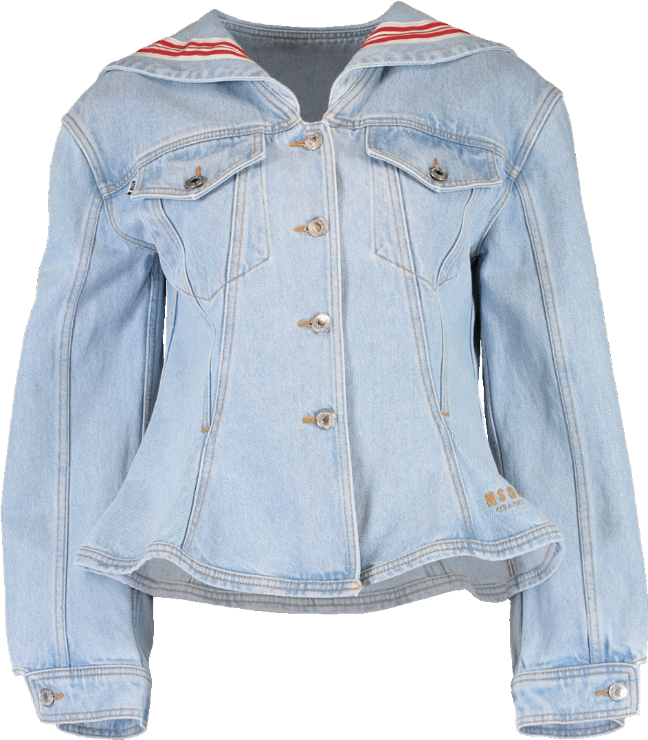 Sailor Denim Jacket - Pocket Clipart (960x1223), Png Download