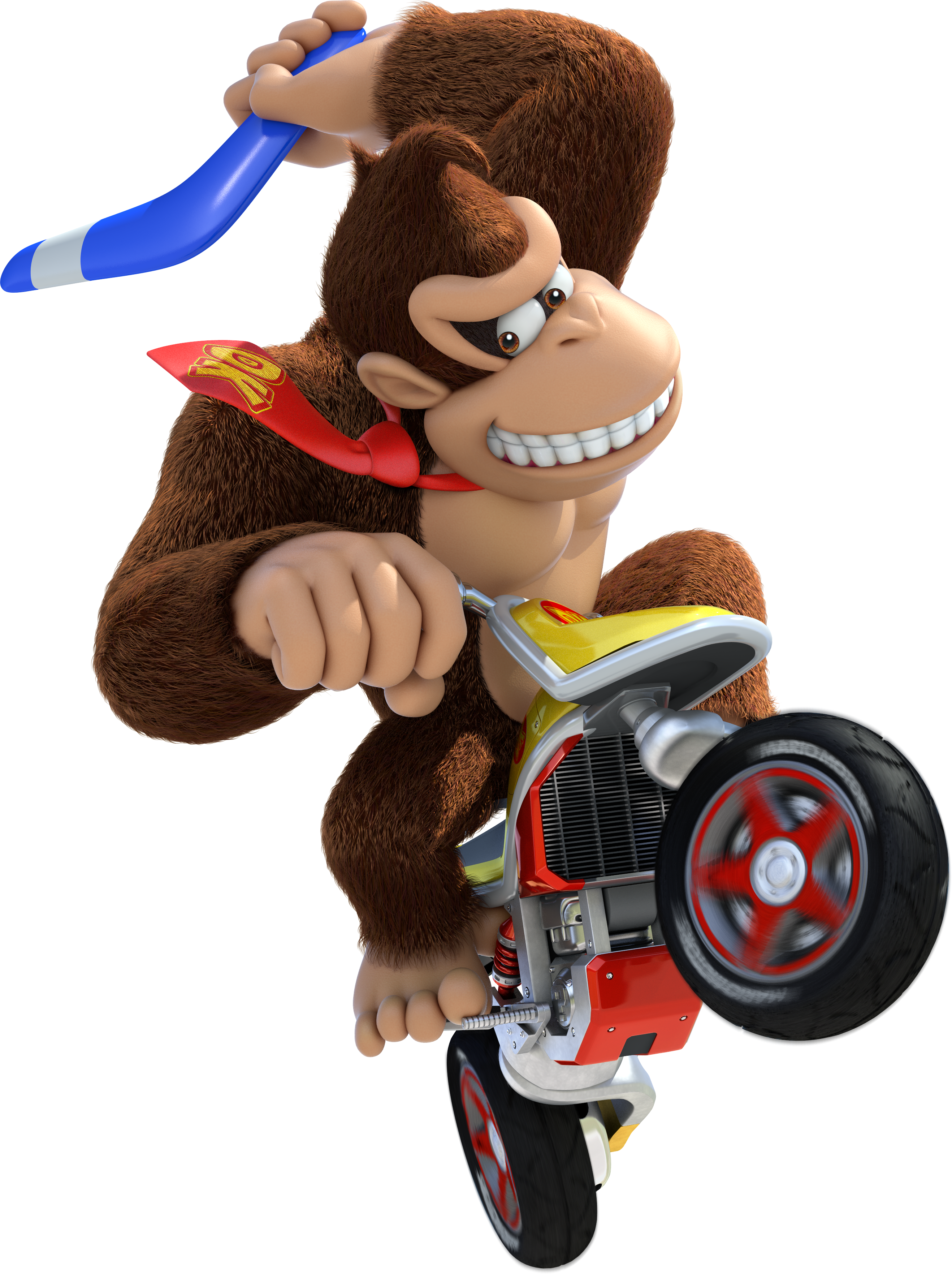 Nintendo's Renders Have Been Pretty Crazy This Generation - Mario Kart 8 Deluxe Donkey Kong Clipart (2636x3526), Png Download
