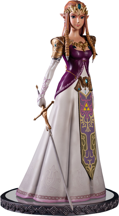 Transparent Zelda Twilight Princess - Zelda Figure Clipart (416x752), Png Download