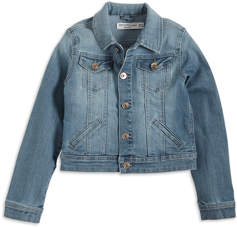 Denim Jacket Blue Clipart (888x888), Png Download