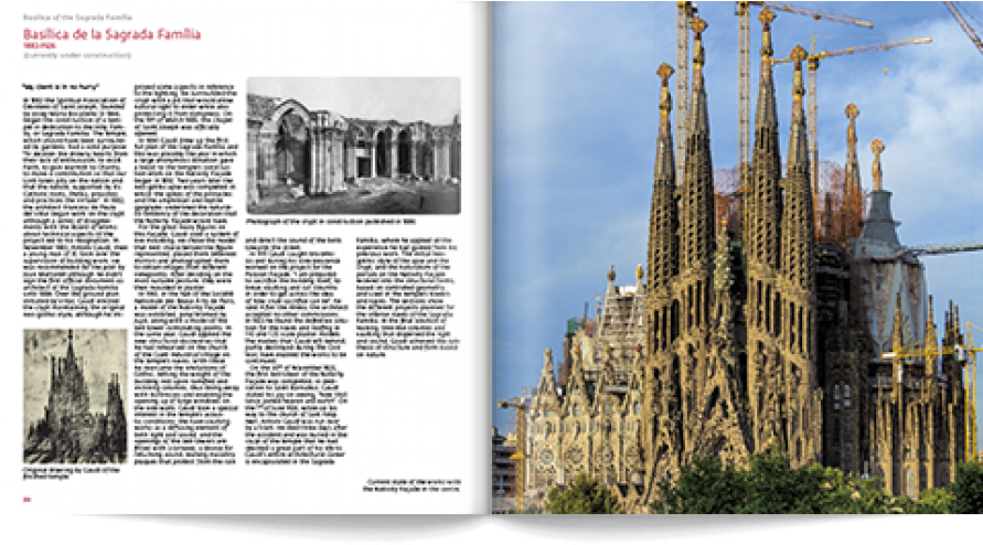Sagrada Familia ("expiatory Temple Of The Holy Family") Clipart (890x1000), Png Download