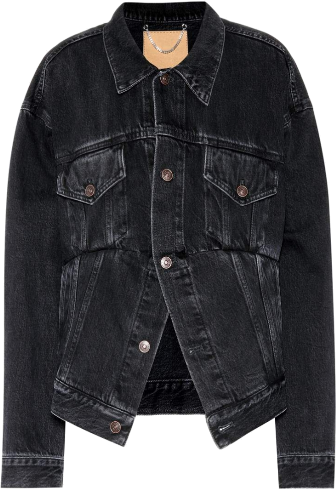 Giacca Jeans Balenciaga Clipart (669x975), Png Download