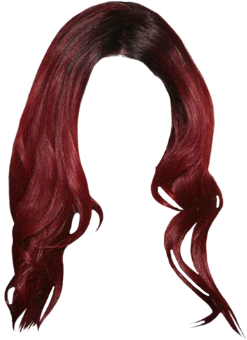 Red Hair Clipart (521x625), Png Download