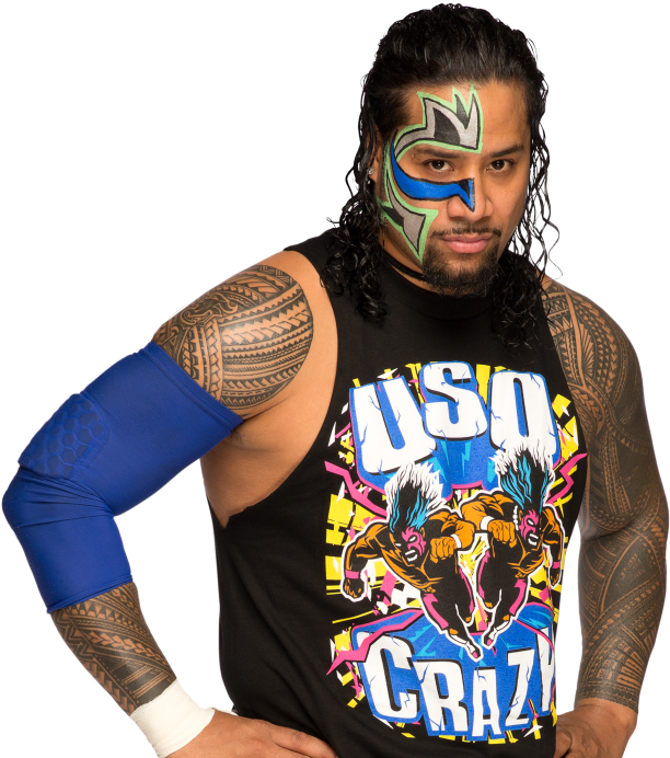 Jimmy Uso ❤ Liked On Polyvore Featuring Superstars - Usos Wwe Picture Download Clipart (612x692), Png Download