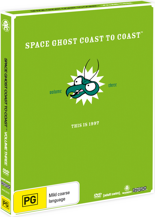 Space Ghost Coast To Coast Volume - Pg Rating Clipart (516x724), Png Download
