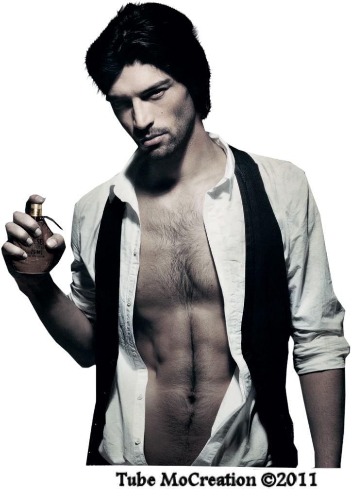 Homme-parfum - Diesel Fuel For Life Clipart (827x1024), Png Download