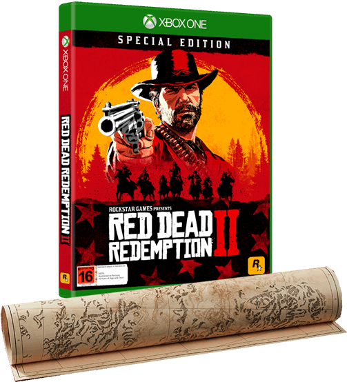 Red Dead Redemption 2 Special Edition - Ps4 Red Dead Redemption 2 Png Clipart (600x600), Png Download