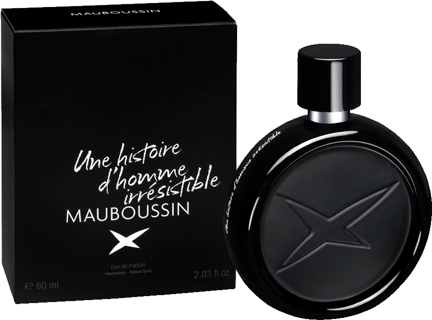 Une Histoire D'homme Irrésistible Fragrance - Mauboussin Une Histoire D Homme Irresistible Clipart (1200x1200), Png Download