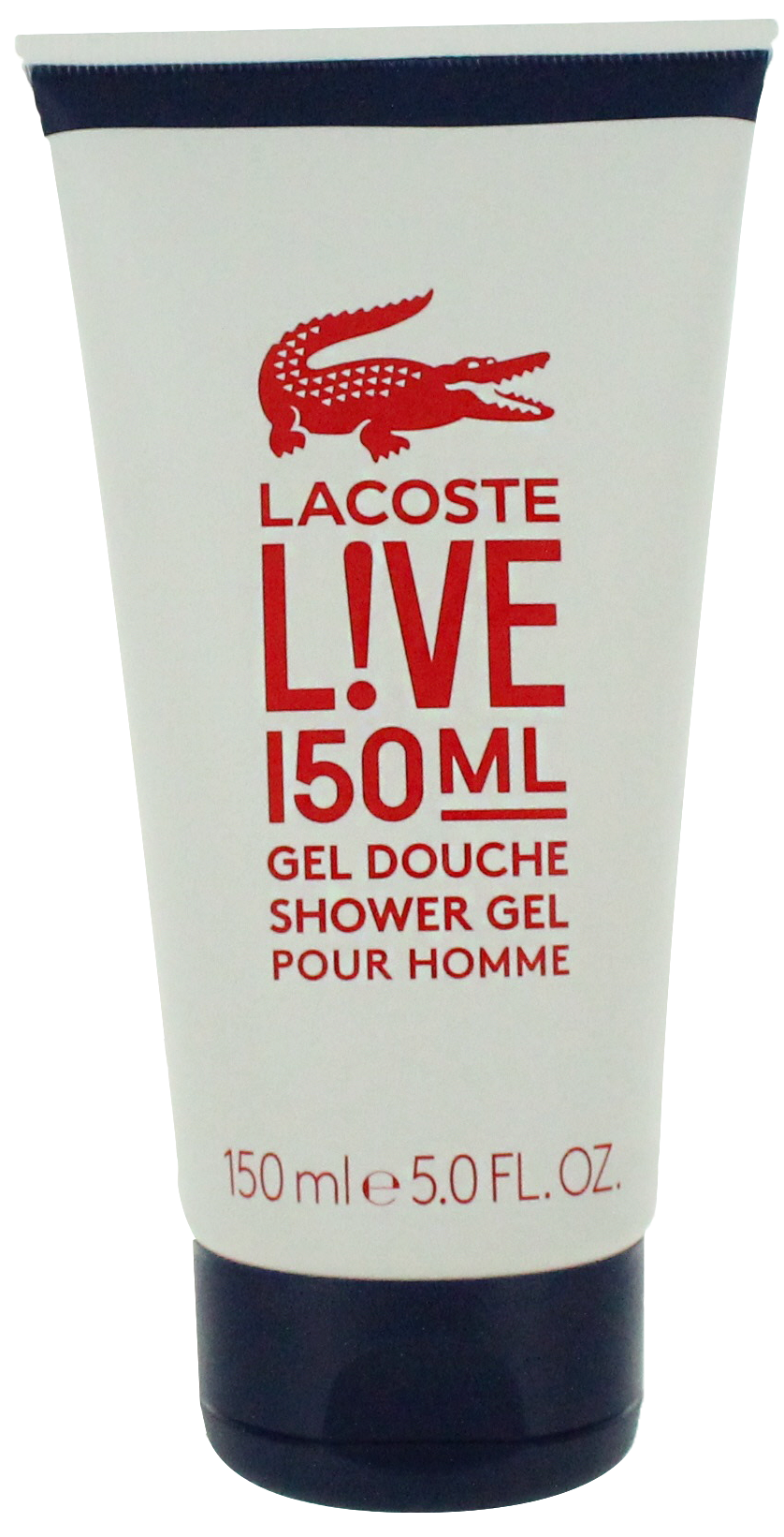 L Ve Pour Homme By Lacoste For Men Shower Gel 5oz - Cosmetics Clipart (838x1641), Png Download