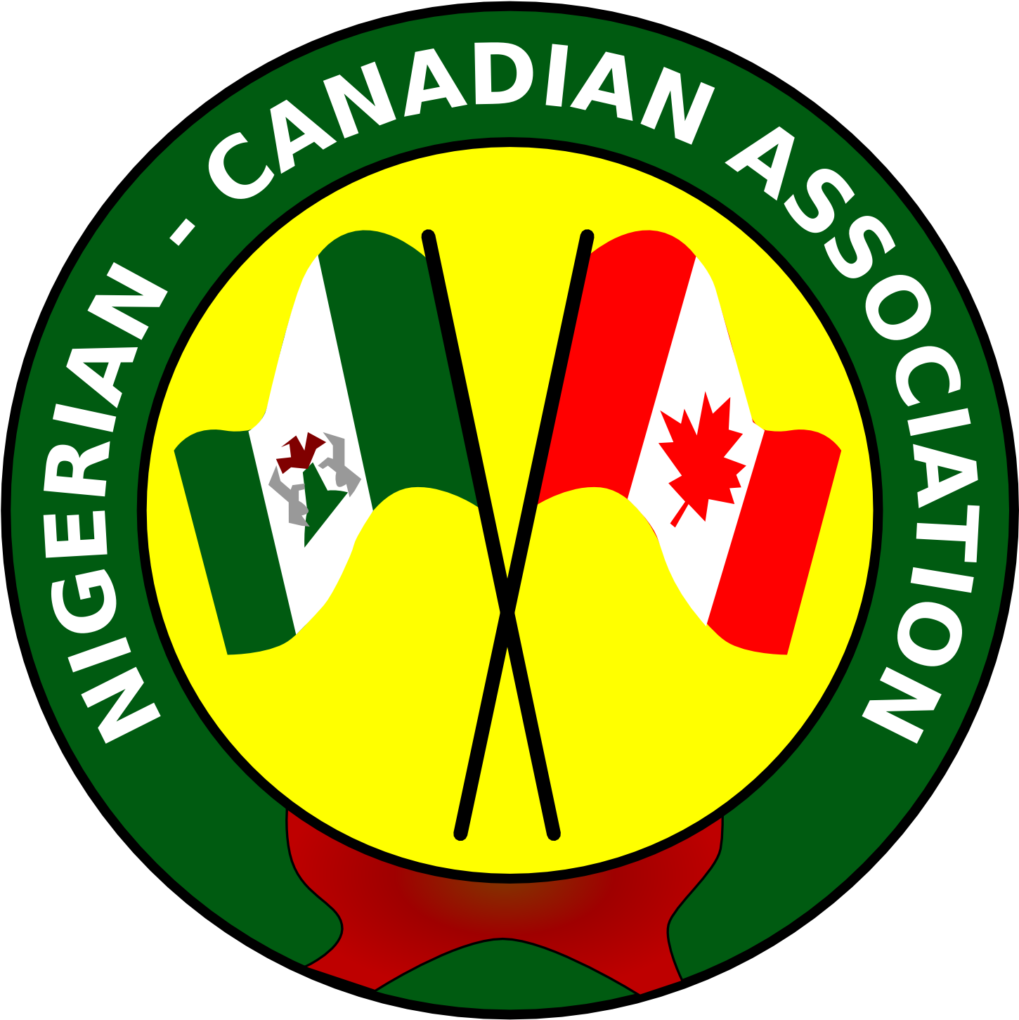 Nigerian Canadian Association Of Calgary Logo - Fall Protection Certified Logo Clipart (1667x1667), Png Download