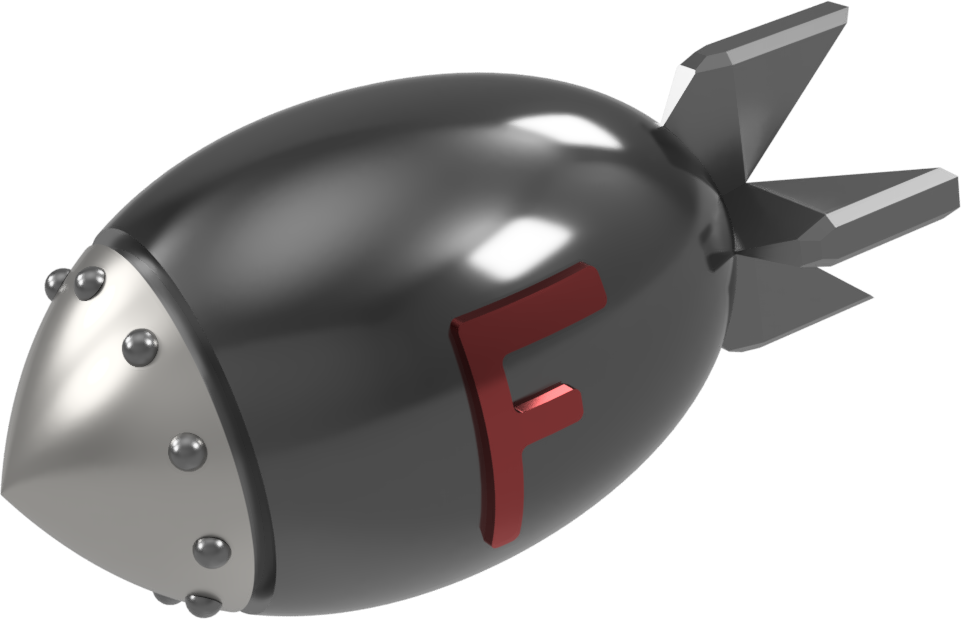 F Bomb Cyanide & Happiness - Airplane Clipart (961x619), Png Download