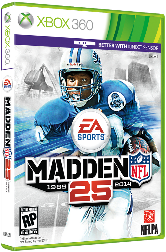 #wearemadden On Twitter - Madden 25 Xbox 360 Clipart (599x879), Png Download