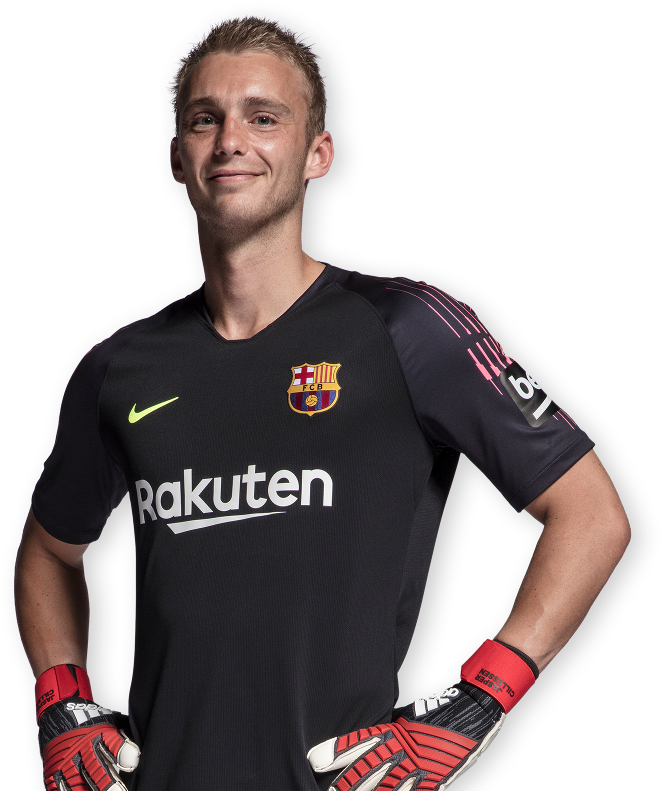 Cillessen Hero 2018/18 - Fc Barcelona Clipart (670x790), Png Download