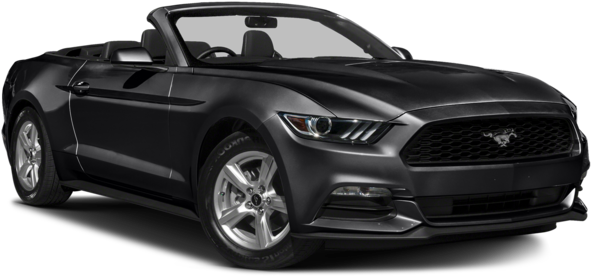 Pre-owned 2016 Ford Mustang Ecoboost Premium - 2018 Mazda 6 Sport Black Clipart (640x480), Png Download