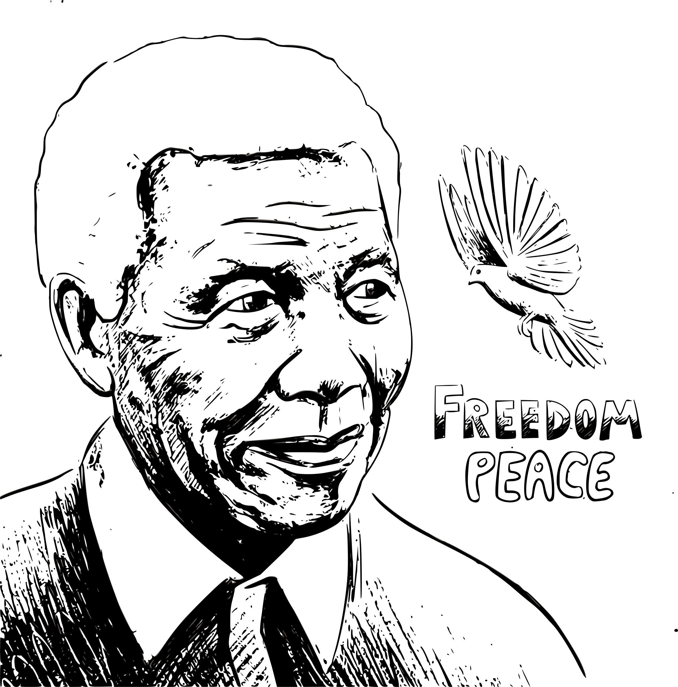 Thumb Image - Nelson Mandela Icons Clipart (2370x2400), Png Download