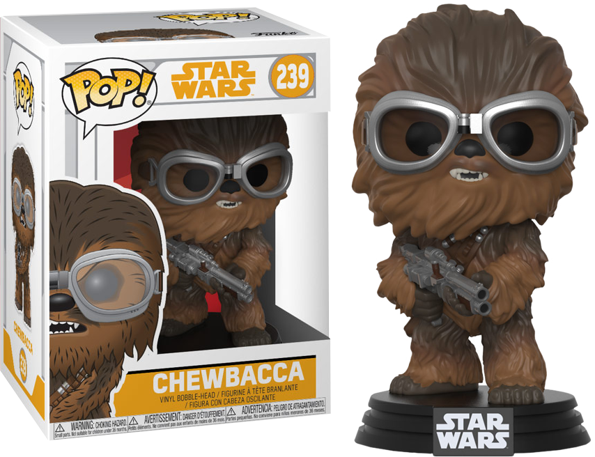Star - Solo Chewbacca Funko Pop Clipart (854x656), Png Download