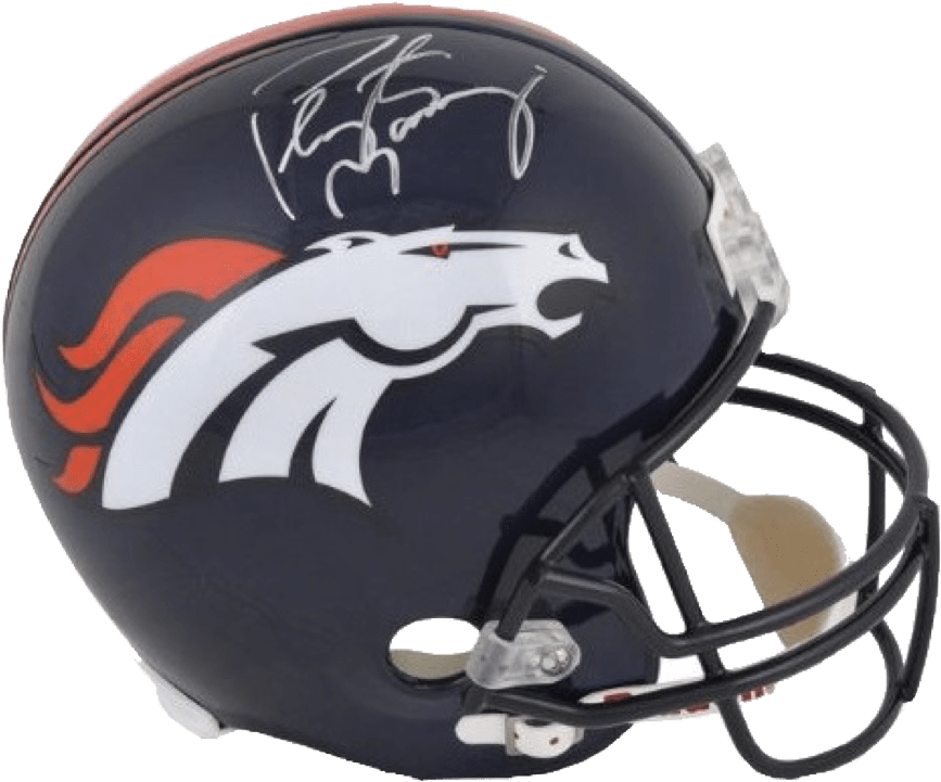 Peyton Manning - Peyton Manning Broncos Helmet Clipart (1000x1000), Png Download