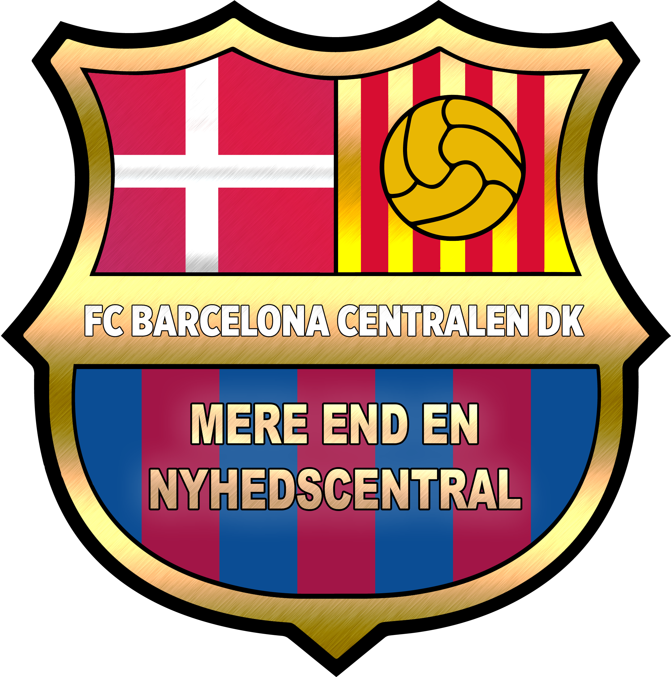 Barcelona Fc Logo 2018 Clipart (2171x2190), Png Download