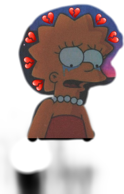 Imagenes Sad De Los Simpson Clipart (480x749), Png Download