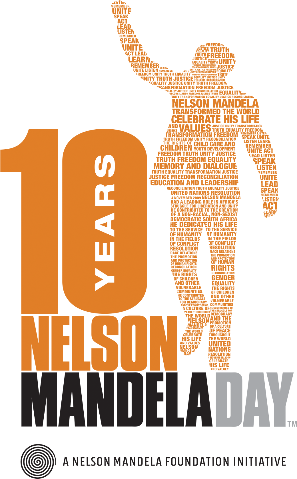 Nelson Mandela Centenary - Nelson Mandela Day 2011 Clipart (1772x1967), Png Download