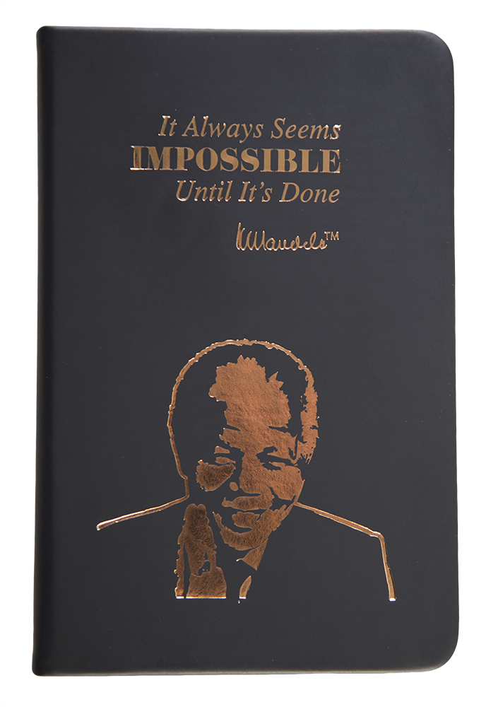 Look Out For These Limited Edition Nelson Mandela Notebooks - Book Cover Clipart (688x1000), Png Download