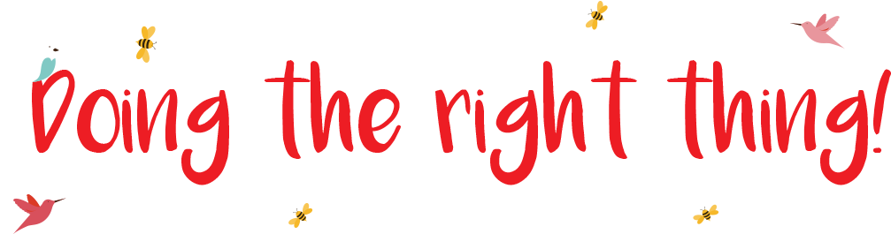 Doing The Right Thing Png Clipart (1006x384), Png Download